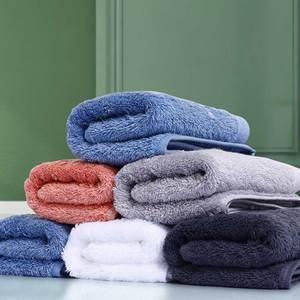 100% Cotton Sang Trọng Jacquard Hộ Gia Đình Khăn Đa-Màu Rắn Mô Hình Khăn Tắm Và Bồn Tắm Mat Thấm Cho Nhà Sử Dụng - Product Image 3