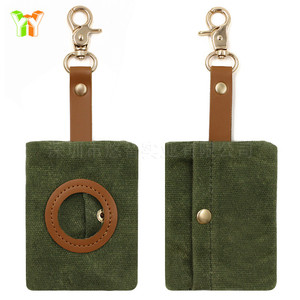Sac de rangement transfrontalier en toile pour sacs à déjections canines, porte-clés distributeur de sacs à déjections pour extérieur, sacs poubelles et fournitures de nettoyage - Product Image 2