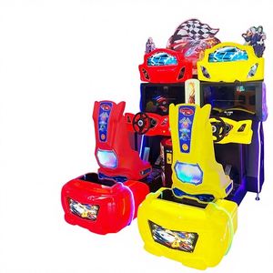 Simulateur de conduite d'arcade d'intérieur pour deux joueurs, machine de jeu connectée HD, course de tourisme, boîtier en bois et verre trempé, pour utilisation en salle - Product Image 1