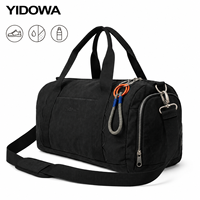Sac de sport personnalisé avec logo, compartiment à chaussures, séparation sec/humide, sac de sport imperméable pour femmes et hommes, vente en gros
