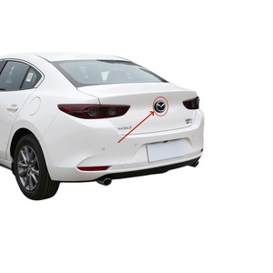 ชุดปุ่มสวิตช์ตราสัญลักษณ์ฝากระโปรงท้ายมาสด้า BFSM-51-730 BCJL-51-730B สีเงิน สำหรับมาสด้า 3 อะไหล่ทดแทน - Product Image 1