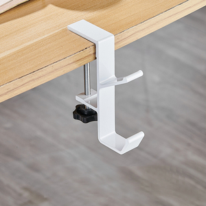 <span class=keywords><strong>Support</strong></span> de <span class=keywords><strong>casque</strong></span> universel en métal à suspendre pour table, idéal pour casques <span class=keywords><strong>Sony</strong></span>/Airpods et sacs de rangement pour casques de jeu - Product Image 4