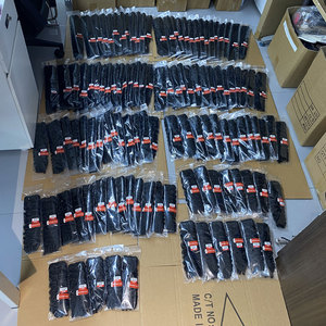 Wholesale Raw Brazilian Human Hair Bundle,Raw Virgin Cuticle Aligned Hair Bundles <strong>Weave</strong>,Double Drawn Cheap Human Hair Extensions - Product Image 4