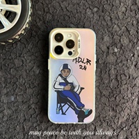Coques de Téléphone PC Design Élégant pour iPhone 7 8 Plus Xr Xs 11 12 13 14 15 16 Pro Max Fundas Mdlr
