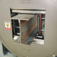 Machine de découpe de tuyaux au plasma haute résistance 160A, découpeuse de tubes métalliques CNC pour acier au carbone de 30 mm d'épaisseur
