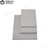 Panneau moderne 4x8 en fibre de ciment Panneau mural extérieur Panneaux de latte décoratifs en bois et en ciment Ligne de production au design moderne