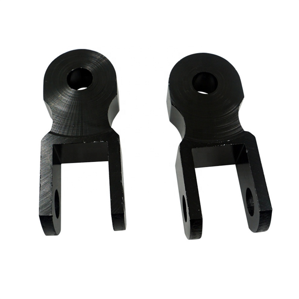 Motorcycle Rear Shock Absorber Riser, 2PCs Universal Aluminum Alloy Motorcycle Shock Absorber Riser 5cm Heightening Device Pad Replacement For Chassis