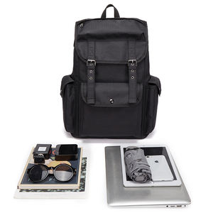 Mochila de Nailon Reciclado Personalizada, Mochila de Nailon Lisa de Poliéster a Precio Económico, Mochilas Escolares - Product Image 2