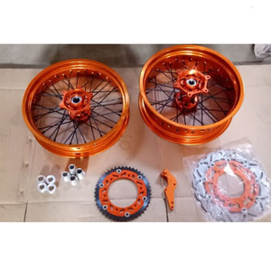Ruedas Supermotard de Aleación de Aluminio para Motocicleta Supermoto para <span class=keywords><strong>Ktm</strong></span> Exc 250 300 530 - Product Image 4