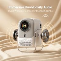 Projecteur BYINTEK LOVE 2 à mise au point automatique pour événements sportifs 2026, écran géant 150 pouces, Smart Android WiFi, projecteur portable pour la maison, OEM