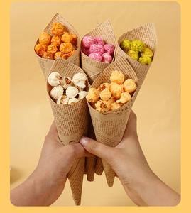 Modelos de exhibición de vasos de palomitas de maíz de plástico simulado creativos al por mayor para juguetes de comida y accesorios decorativos - Product Image 6