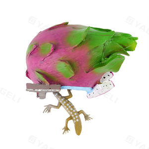 Bureau étanche coloré lézard cachette gecko <span class=keywords><strong>caméléon</strong></span> résine cachette grotte pour reptiles - Product Image 5