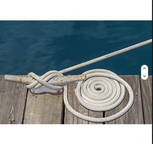 Double <b>Braided</b> 4mm-36mm Nylon Rope Dock Line-Boat Rope-Marine and Pontoon <b>Accessories</b>-Reinforced Boat Ropes and Ties for Docking - Product Image 3