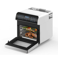 Four à vapeur intelligent à écran tactile numérique Aifa 10,5 L en acier avec fonction friteuse à air et vapeur CB CE