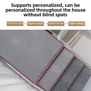 <span class=keywords><strong>Tapis</strong></span> de marche <span class=keywords><strong>d</strong></span>'<span class=keywords><strong>escalier</strong></span> antidérapant personnalisable en bois massif <span class=keywords><strong>tapis</strong></span> de marche insonorisé anti-chute <span class=keywords><strong>auto</strong></span>-adhésif pour l'espace de la chambre - Product Image 4