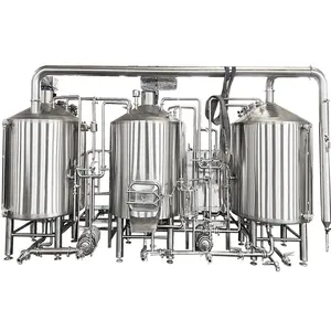 Micro brewery line for pub/hotel/bar draft red copper beer brewing micro brewery equipment