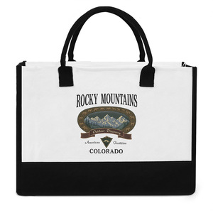 Bolsa de Playa de Lona Grande Personalizada con Diseñ<span class=keywords><strong>o</strong></span> Gráfico de Outdoor Discovery, Regalo Monogramado - Product Image 6