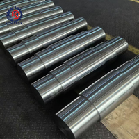 Eje Principal Grande y Pesado de Acero Forjado de Alta Calidad, Eje Largo EN24 Personalizado, Fabricante de Tecnología China