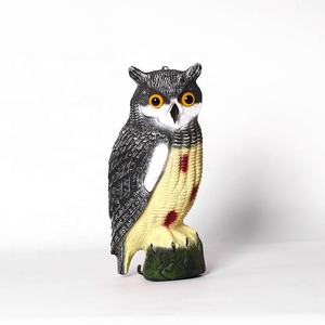 Haierc-Décoration de jardin en plastique effrayant les <span class=keywords><strong>oiseaux</strong></span>, animal mobile, simulation de corbeau, hibou, hibou en plastique, contrôle des <span class=keywords><strong>oiseaux</strong></span> - Product Image 4