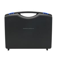 Mallette de rangement d'outils en plastique PP avec doublure en mousse et verrouillage à clip, boîte de transport portable pour outils et équipements