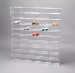 Vitrina acrílica para coches en miniatura, caja <span class=keywords><strong>de</strong></span> colección, ruedas calientes, escaparate Acrílico - Product Image 4