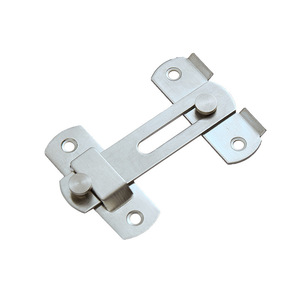 Stainless Steel Door Latch Thickened Metal Bolt For Wooden Iron <b>Cabinet</b> Doors Easy Installation Industrial Design - Product Image 3