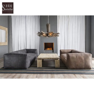 China <span class=keywords><strong>mejor</strong></span> vintage de cuero sofá <span class=keywords><strong>cama</strong></span> doble de dos plazas cubierta 2 plazas <span class=keywords><strong>chaise</strong></span> <span class=keywords><strong>longue</strong></span> - Product Image 2