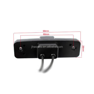 Câmera de opinião traseira do carro leve da placa da linha dinâmica AHD 1080P do estacionamento da trajetória do veículo para Subaru Forester Outback Impreza - Product Image 6