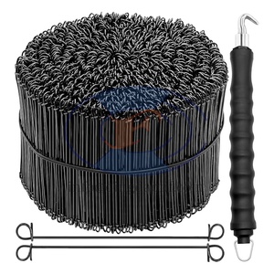 H & f precast בטון כפול לולאה קשרים מפותל קשירה חוט ברזל חוט חוט ברזל - Product Image 1