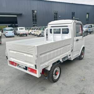 Prix d'usine Nouveau mini-camion électrique de livraison à basse vitesse avec freins à disque sur 4 roues, moteur 50 kW, marque NE, autonomie <100 km pour adultes - Product Image 4
