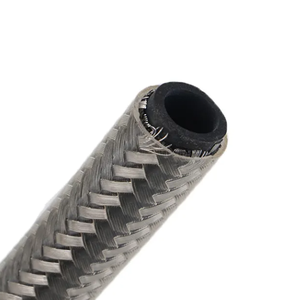 سلك مرن من النايلون الأسود المختلط بالألومنيوم مضفر من أجل السباكة ، خرطوم مدخل - Product Image 6