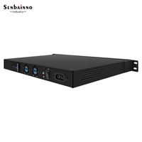 Firewall 1U pour rack, 6 ports LAN, 3320M HM76, DDR3 MAX 8G, VGA, SATA3.0, MSATA, compatible WIN7 WIN10 WIN11, Appliance Firewall