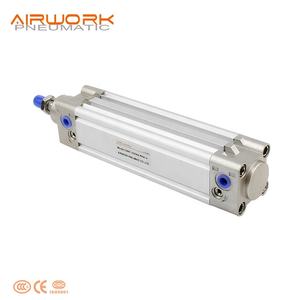 กระบอกสูบอะลูมิเนียมแบบสองทางมาตรฐาน DNC ISO6431 ISO15552 พร้อมลมสะอาด - Product Image 2