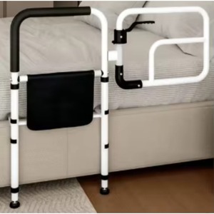 Summer Infants Love Bear-Gray Adjustable Baby Bed Rail Safety Guard Anti-fall Foldable Bedside Protector Multifunction - Product Image 4