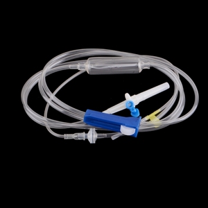 Lot de tubes d'infusion en plastique GREAT FARM GF-1607 16*50 aiguilles pour <span class=keywords><strong>animaux</strong></span> de grande taille, 160 cm, avec contrôleur de débit, pour bovins et chevaux - Product Image 3