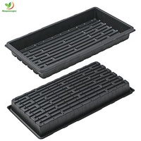 Plateaux de semences PS PVC plastique 50mm 60mm de haut plantation de semis Microgreen