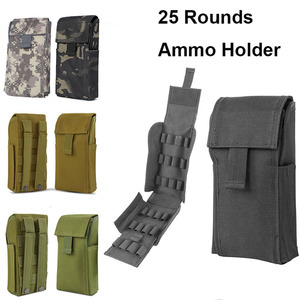 Portacartucce Tattico Molle per 25 Proiettili, Borsa di <span class=keywords><strong>Ricarica</strong></span> per Munizioni, Tasca Portacaricatori ad Accesso Rapido per Caccia - Product Image 2