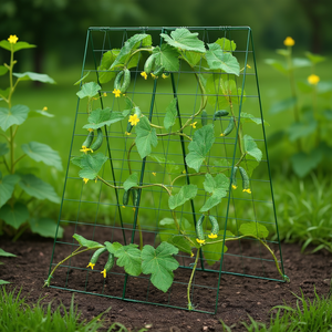 โครงเหล็กพับได้สำหรับปลูกแตงกวา ขนาด 46 x 32 นิ้ว สำหรับสวน - Product Image 2