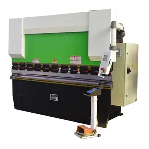 Máquina dobladora de placas CNC, WC67K-40T de freno de prensa CNC/3200 con sistema DELEM DA52S