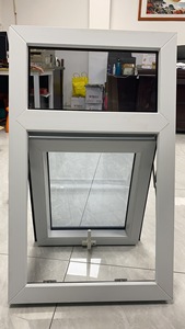 Hiện đại cách âm an ninh mái hiên Windows PVC top-treo cửa sổ cho căn hộ sử dụng - Product Image 4