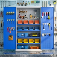 Armoire à outils métallique professionnelle moderne robuste avec roulettes pour atelier industriel et garage - Écologique et grande capacité