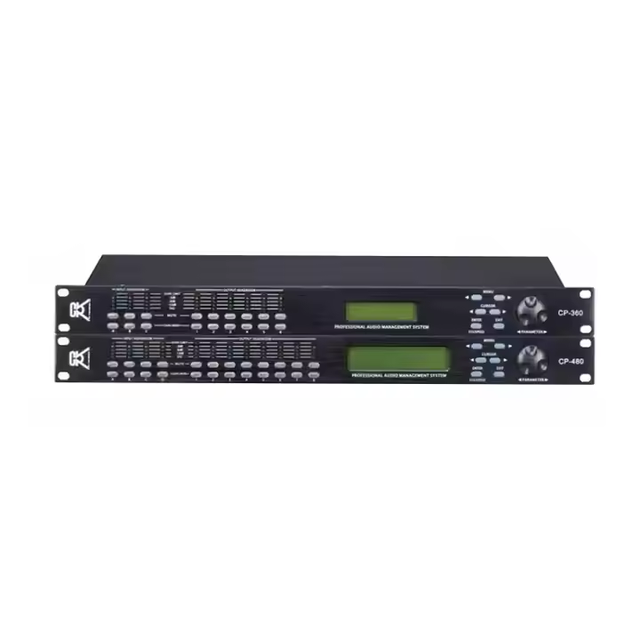 Saving Energy Sound System Equipment Multifunctional Management 6 Channel Digital Processor