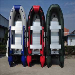 WELLSURF Bote Inflable de Aluminio con Piso de PVC de 270 cm, Bote Inflable de Alta Velocidad 01, Bote de Alta Velocidad WELLSURF de Aluminio con Piso de PVC de 270 cm - Product Image 1