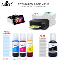 Encre à base d'eau de qualité supérieure 001 502 504 002, encre à colorants compatible avec Epson L4150 L4160 L6160 ET2760 ET2750