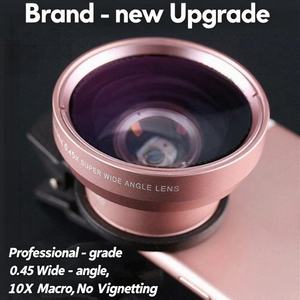 <span class=keywords><strong>Objectif</strong></span> universel 37mm HD pour appareil <span class=keywords><strong>photo</strong></span> Smartphone 0.45X grand angle + Macro 2-en-1 <span class=keywords><strong>objectif</strong></span> à clipser pour voyage et photographie de fleurs - Product Image 4