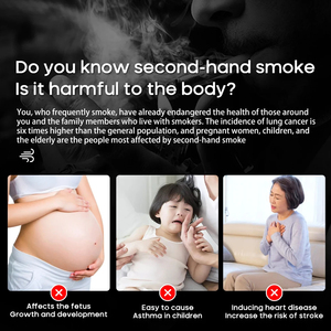 Cendrier rechargeable sans <span class=keywords><strong>fumée</strong></span>, absorbant la <span class=keywords><strong>fumée</strong></span> secondaire, portable, 2 en 1, cendrier électrique, purificateur d'air - Product Image 4