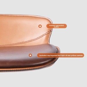 <span class=keywords><strong>Chaise</strong></span> <span class=keywords><strong>de</strong></span> <span class=keywords><strong>bar</strong></span> pivotante réglable en hauteur <span class=keywords><strong>de</strong></span> style vintage avec cadre en acier inoxydable et revêtement en cuir véritable <span class=keywords><strong>de</strong></span> vachette jaune ciré importé - Product Image 3