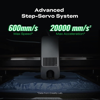 3D-принтер K2 Pro FDM со скоростью до 350 мм/с, высокоскоростной, с автовыравниванием, новый, 1 год гарантии, Wi-Fi, ABS, Windows OS, для промышленного и домашнего использования