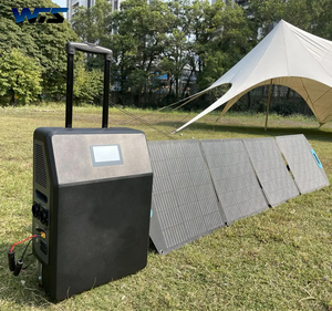 Năng lượng mặt trời điện thoại di động Trạm di động 2500wh 2200W LiFePO4 pin lithium năng lượng lưu trữ EV AC sạc nhanh cho các thiết bị điện - Product Image 3