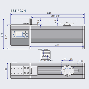 Support de test de moteur de micrométrie le plus vendu EST-FG2 – Jauge de moteur verticale et horizontale, support de test de force de pression gratuit - Product Image 3